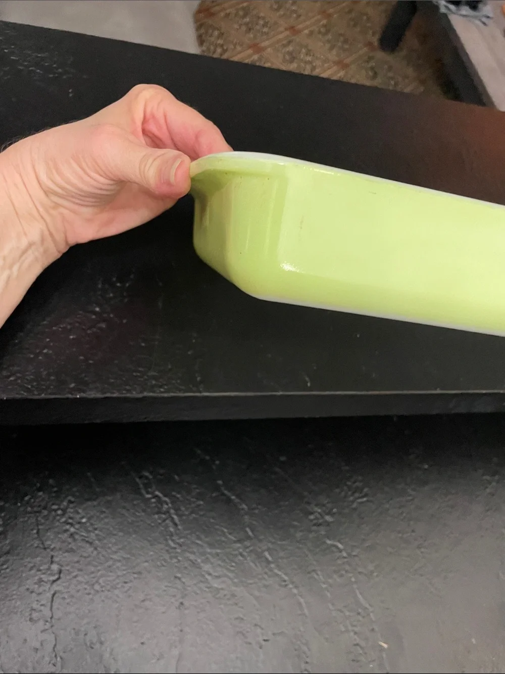 Pyrex Lime Green 2 Qt Ceramic Rectangular Baking Dish - Home Kitchen